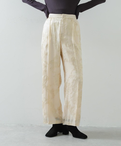 「SENSE OF PLACE by URBAN RESEARCH」 スラックス MEDIUM ベージュ レディース_画像6
