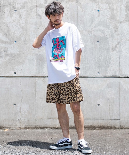 「Keith Haring」 長袖Tシャツ X-LARGE ホワイト メンズ_画像3