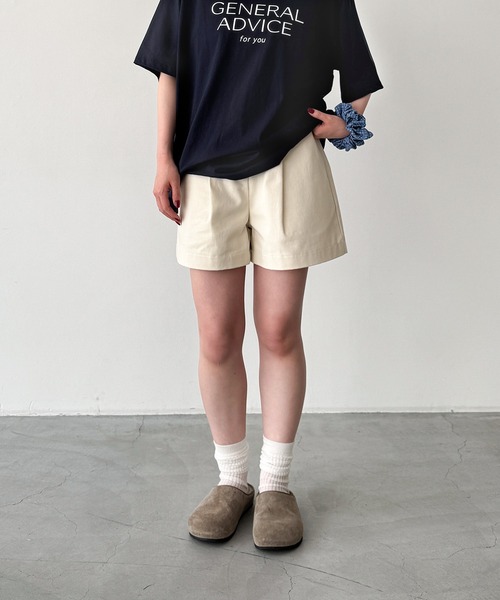 CANAL JEAN（キャナルジーン） パンツ El mar コットンショートパンツ