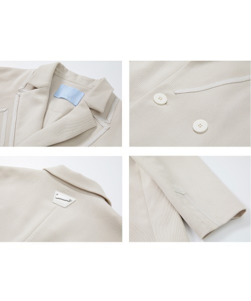 「EKCOOKIES」 ジャケット M ベージュ レディース_画像9