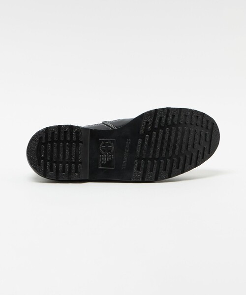 ビジネスシューズ 「Dr.Martens」LOUIS ホワイト ステッチ スリッポン メンズの画像