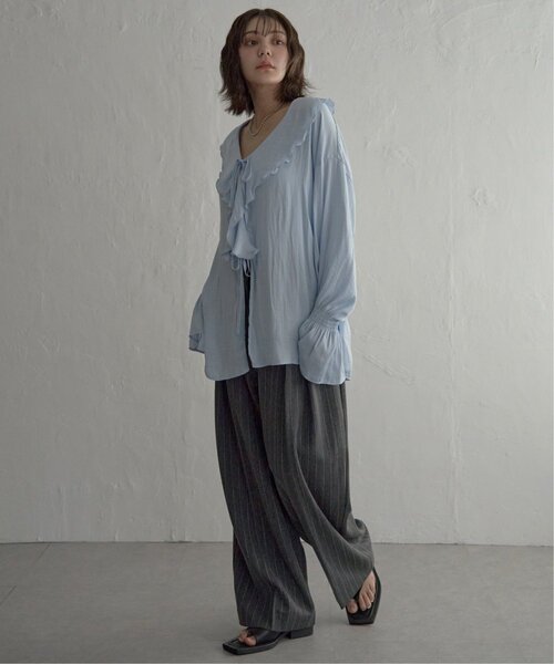 notch. ブラウス シャツ フリルシャツ レディース : ZOZOTOWN Yahoo!店