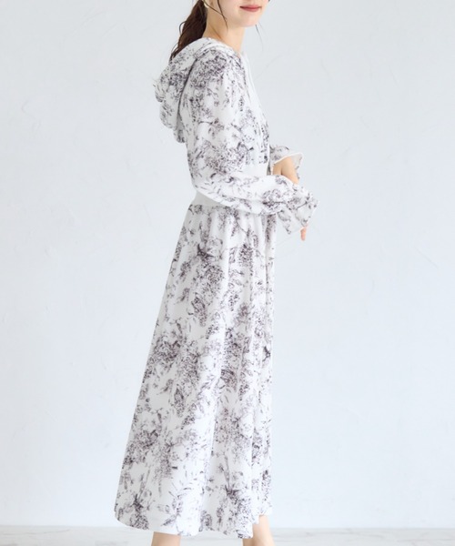 「tocco closet」 長袖ワンピース M ブラック レディース_画像2