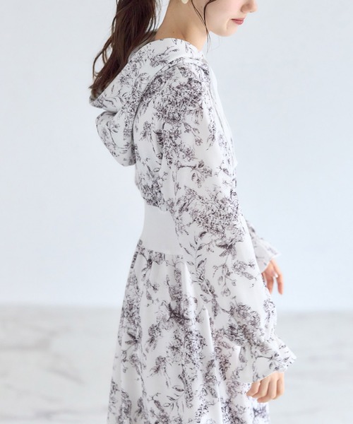 「tocco closet」 長袖ワンピース M ブラック レディース_画像5