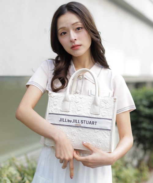 ショルダーバッグ Vintage Jill Stuart Lace Shoulder Bag JILLSTUART] 牛革 チェーン ショルダーバッグ ☆ 新作・23AW