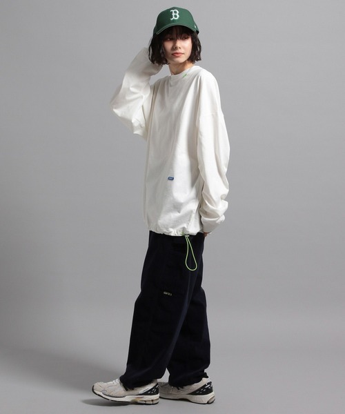 「GEORGE'S」 長袖Tシャツ LARGE ブルー メンズ_画像4
