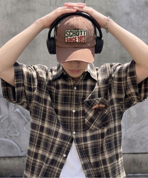 Schott N.Y.C（ショット） キャップ 帽子 「SCHOTT/ショット」1913ロゴ