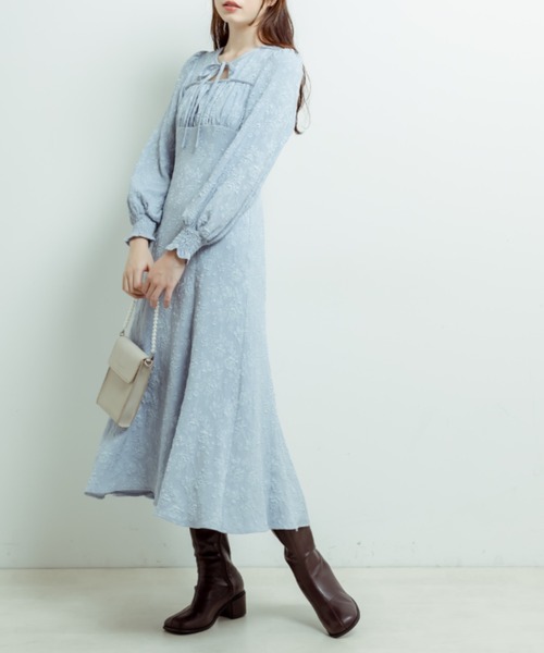 「OLIVE des OLIVE」 長袖ワンピース FREE ピンク レディース_画像4