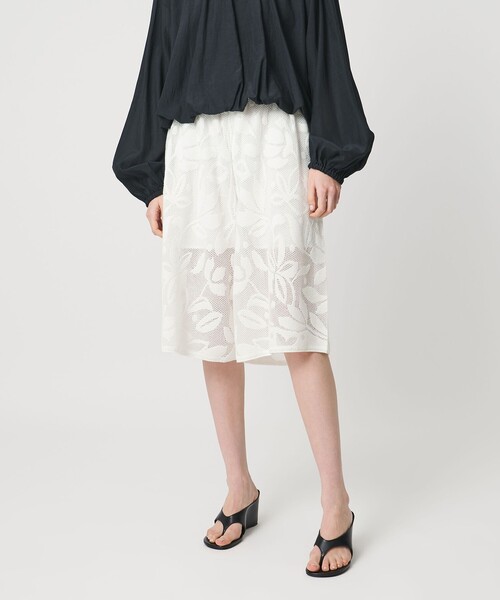パンツ 「AEWEN MATOPH」メッシュジャガード ハーフパンツ レディース