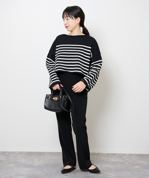 「journal standard L'essage」 パンツ 36 ネイビー レディース_画像9