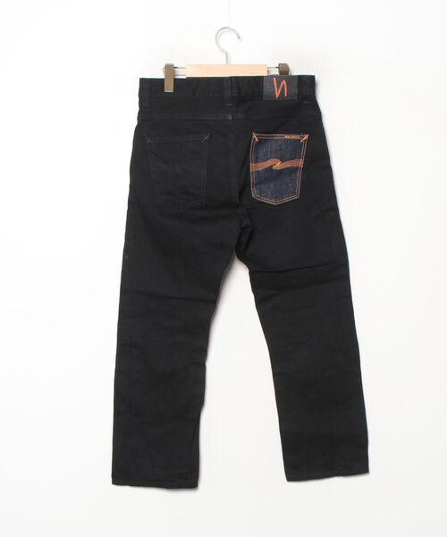 「Nudie Jeans」 デニムパンツ - ブラック メンズ_画像2