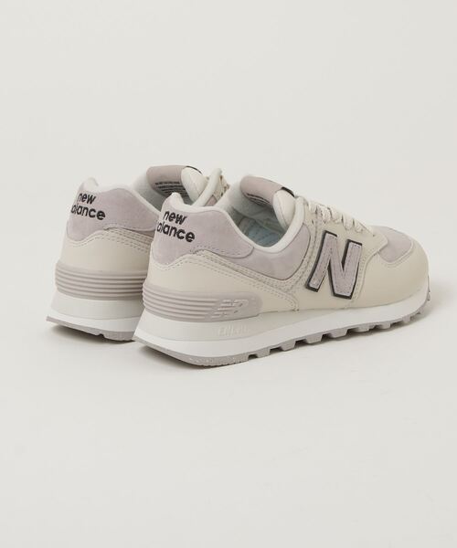 「New Balance」 ローカットスニーカー 22.5cm オフホワイト レディース