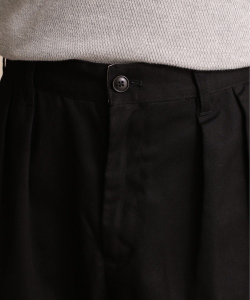 「schott」 チノパンツ M ブラック メンズの画像