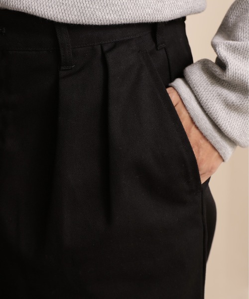 「schott」 チノパンツ M ブラック メンズの画像