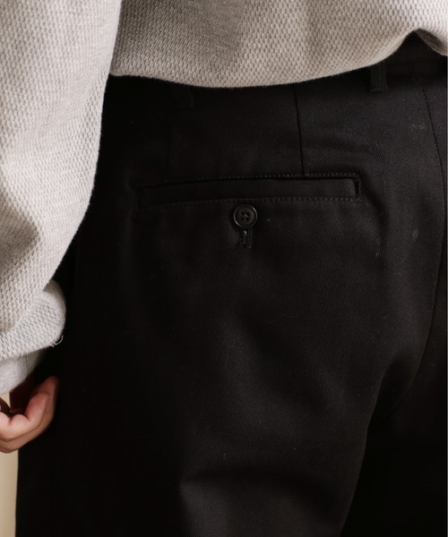 「schott」 チノパンツ M ブラック メンズの画像