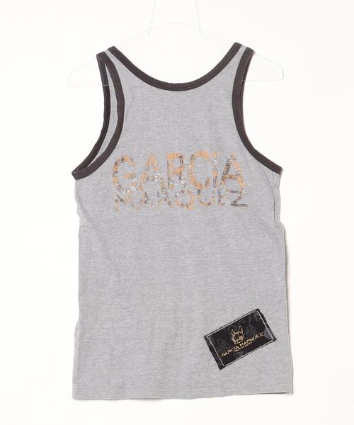 「GARCIA MARQUEZ gauche」 ノースリーブトップス 3 グレー レディース_画像2