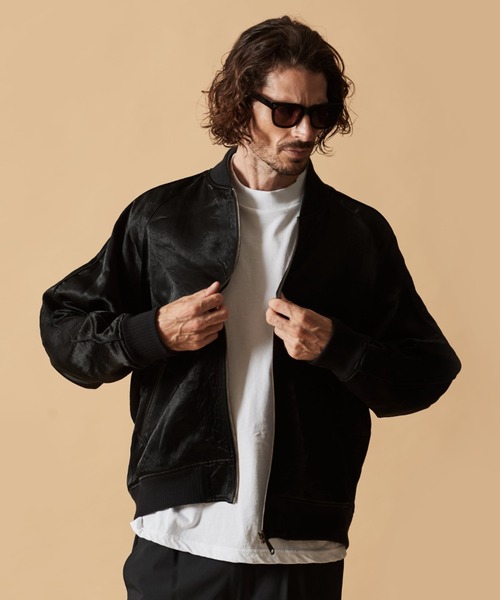 ブルゾン アウター ACANTHUS:Souvenir Jacket メンズの画像