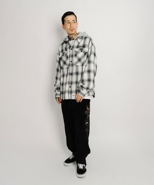 「Subciety」 パンツ MEDIUM ブラック メンズ_画像10