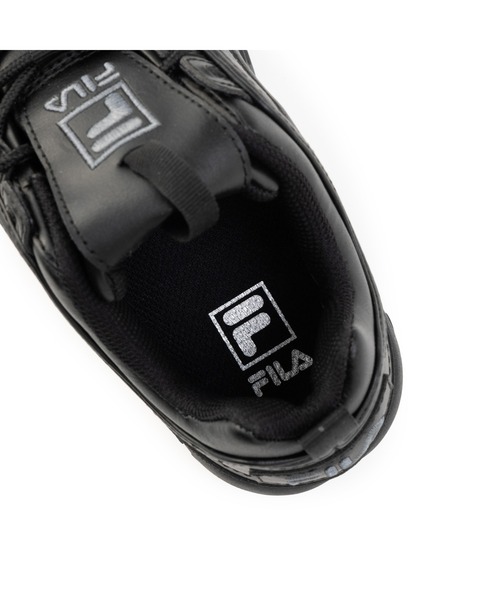 「FILA」 ローカットスニーカー 23.0cm ブラック レディース_画像7
