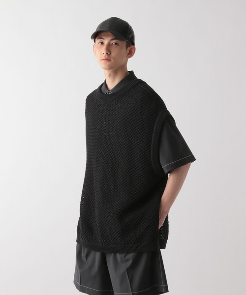 STERNBERG（スタンバーグ） ノースリーブニット LARGE ブラック メンズ 