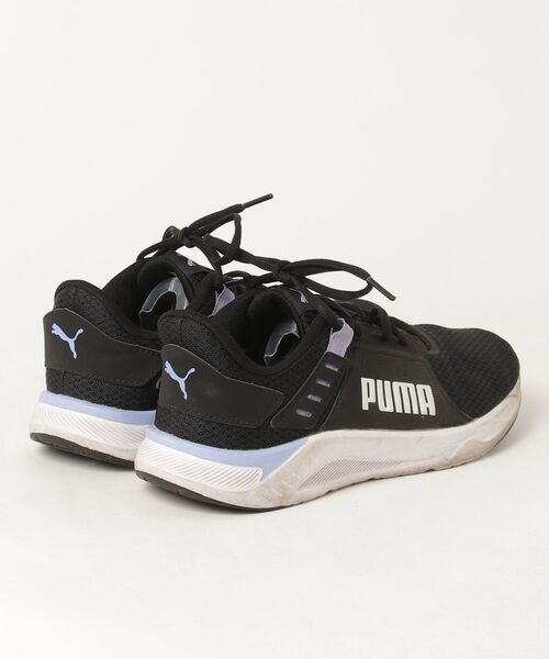 「PUMA」 ローカットスニーカー 25cm ブラック レディース_画像2