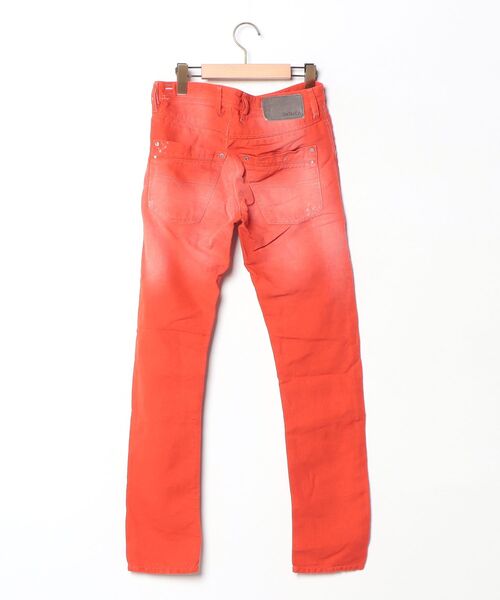 DIESEL（ディーゼル） デニムパンツ 26 レッド メンズ : ZOZOTOWN