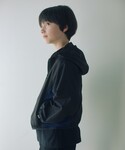 ブルゾン ジャンバー アウター フード ジップ...の詳細画像3
