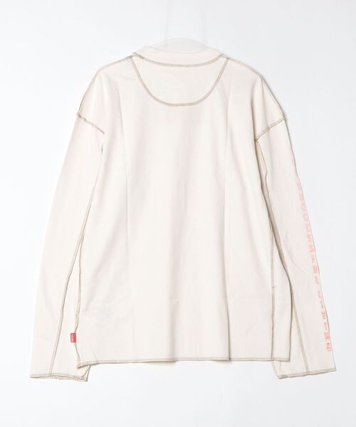 DIESEL ホワイト 長袖Tシャツ DIESEL（ディーゼル） 長袖Tシャツ MEDIUM ホワイト メンズ : ZOZOTOWN