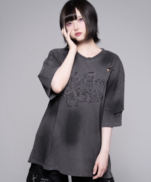 REFLEM（レフレム） tシャツ 半袖 「REFLEM/レフレム」顔料加工