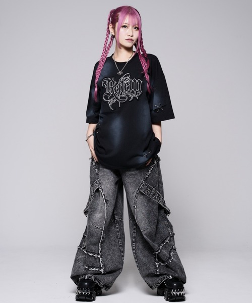 REFLEM（レフレム） tシャツ 半袖 「REFLEM/レフレム」顔料加工