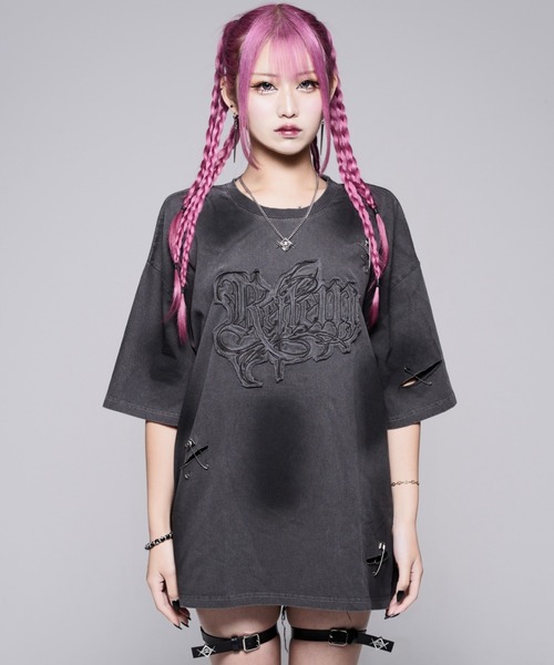 REFLEM（レフレム） tシャツ 半袖 「REFLEM/レフレム」顔料加工