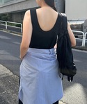 サロペット オーバーオール ノースリーブスウェ...の詳細画像3