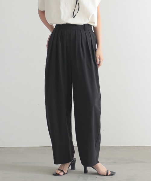 「for/c」 パンツ LL チャコールグレー レディース_画像6