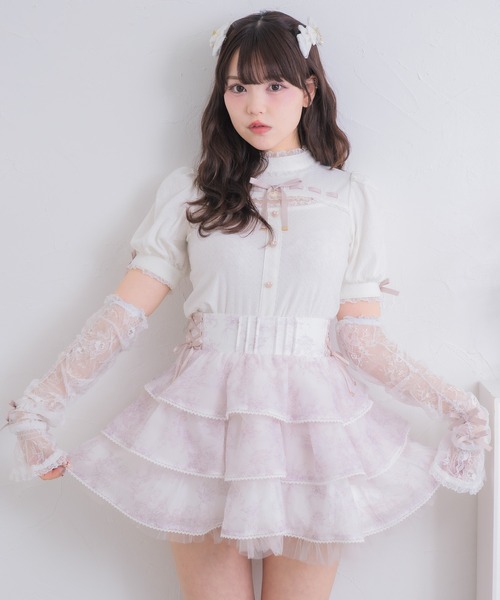 ROJITA（ロジータ） スカート 「セットアップ対応」トリミングレース