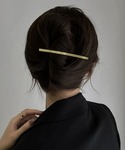 ヘアクリップ 韓国テイストバータイプバレッタの詳細画像3