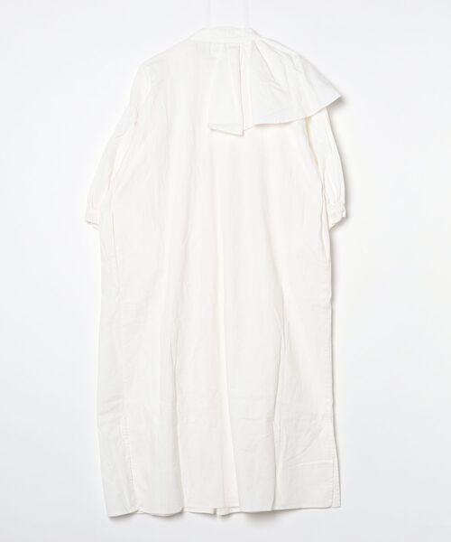 「CAROLINA GLASER」 長袖ワンピース ONE SIZE オフホワイト レディース_画像2