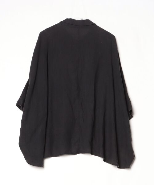 「JOURNAL STANDARD LUXE」 7分袖ブラウス - ブラック レディース_画像2