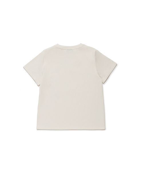 パジャマ 「JUNIOR」 「接触冷感」BEAR HEATワンポイントTシャツ＆ボーダーショートパンツセット キッズ 子供 男の子 女の子の画像