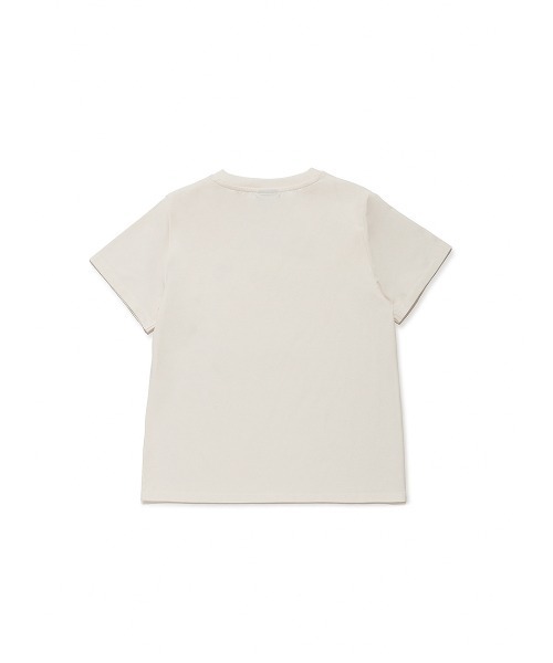 パジャマ 「JUNIOR」 「接触冷感」BEAR HEATワンポイントTシャツ＆ボーダーショートパンツセット キッズ 子供 男の子 女の子の画像