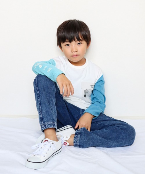 「FARM」 「KIDS」デニムパンツ 160cm ブラック キッズ_画像4