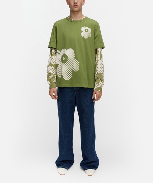 marimekko（マリメッコ） tシャツ 半袖 「kioski」Vihne Unikko / t