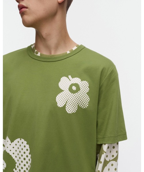 marimekko（マリメッコ） tシャツ 半袖 「kioski」Vihne Unikko / t