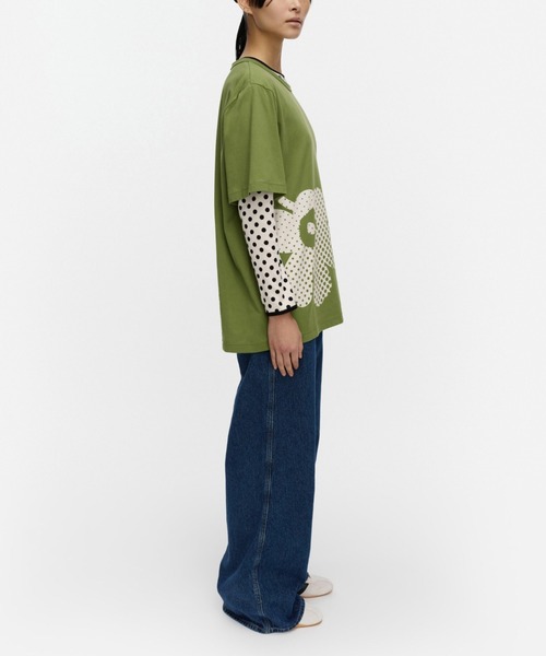 marimekko（マリメッコ） tシャツ 半袖 「kioski」Vihne Unikko / t