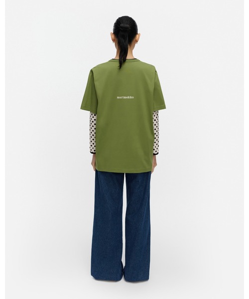 marimekko（マリメッコ） tシャツ 半袖 「kioski」Vihne Unikko / t
