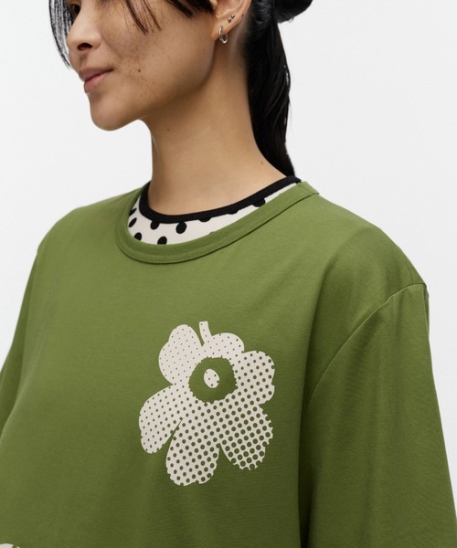 marimekko（マリメッコ） tシャツ 半袖 「kioski」Vihne Unikko / t