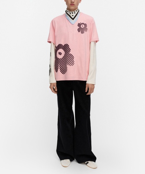 marimekko（マリメッコ） tシャツ 半袖 「kioski」Vihne Unikko / t