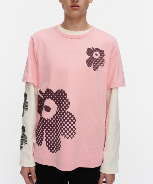 marimekko（マリメッコ） tシャツ 半袖 「kioski」Vihne Unikko / t