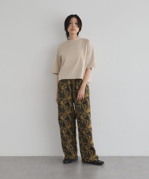パンツ フラワーサイドラインドロストパンツ レディース : ZOZOTOWN