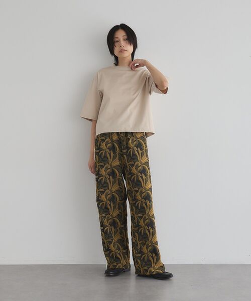 パンツ フラワーサイドラインドロストパンツ レディース : ZOZOTOWN
