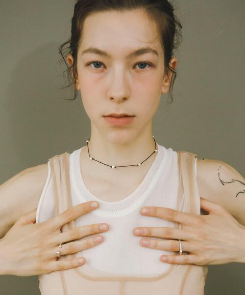 ネックレス decor「デコール」　ROW CODE NECKLACE レディース